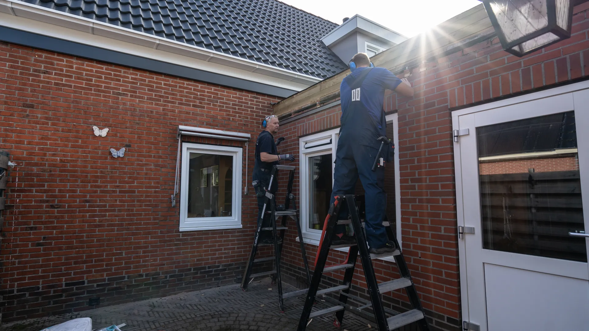 Verduurzaming 3 woningen aan de Brinkhovenlaan