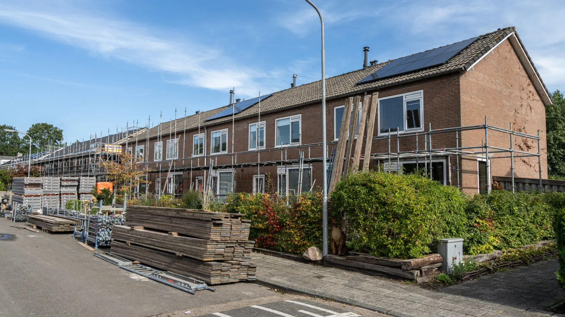 Verduurzaming 33 woningen Patrijsweg