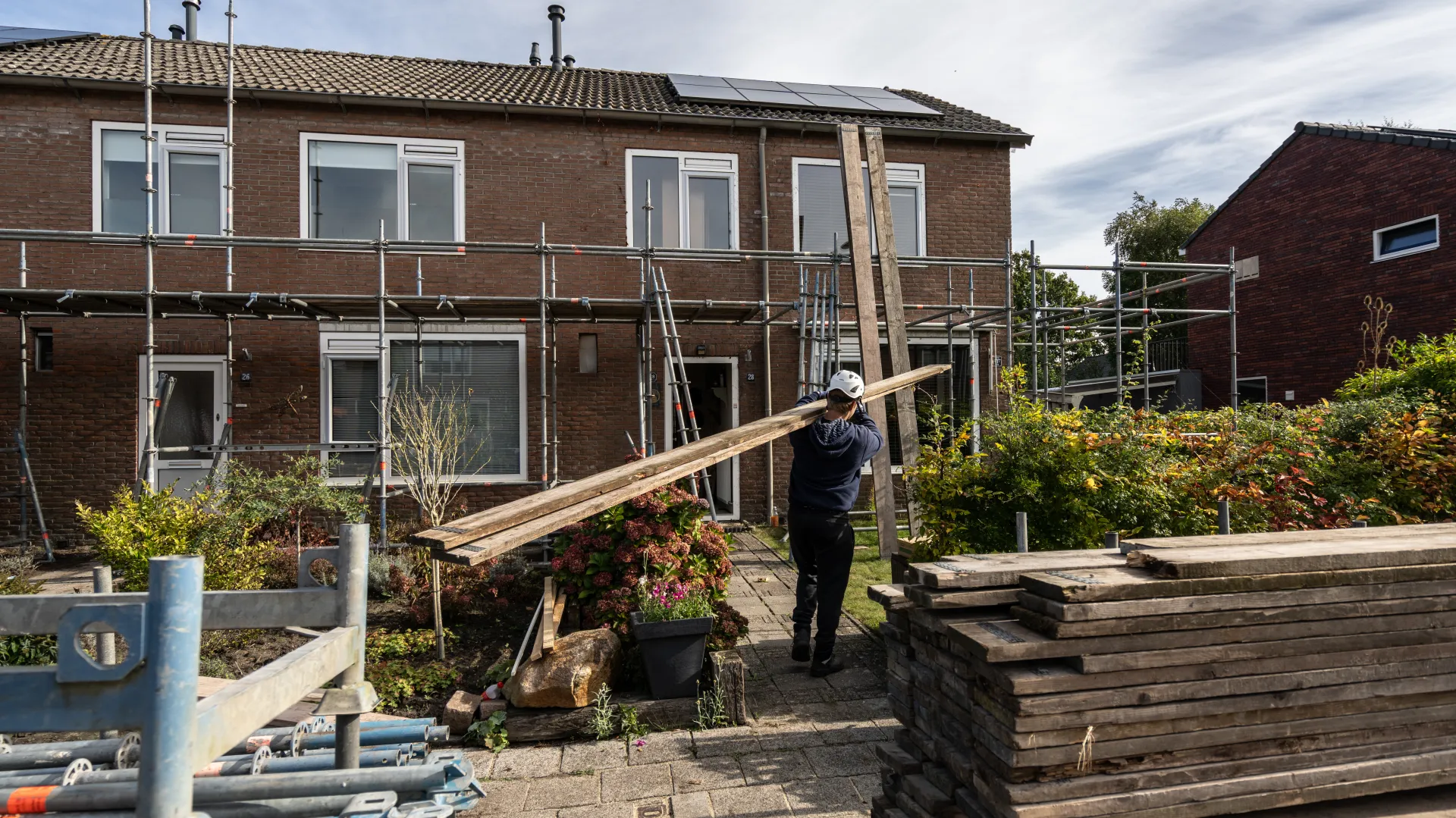 Verduurzaming 33 woningen Patrijsweg